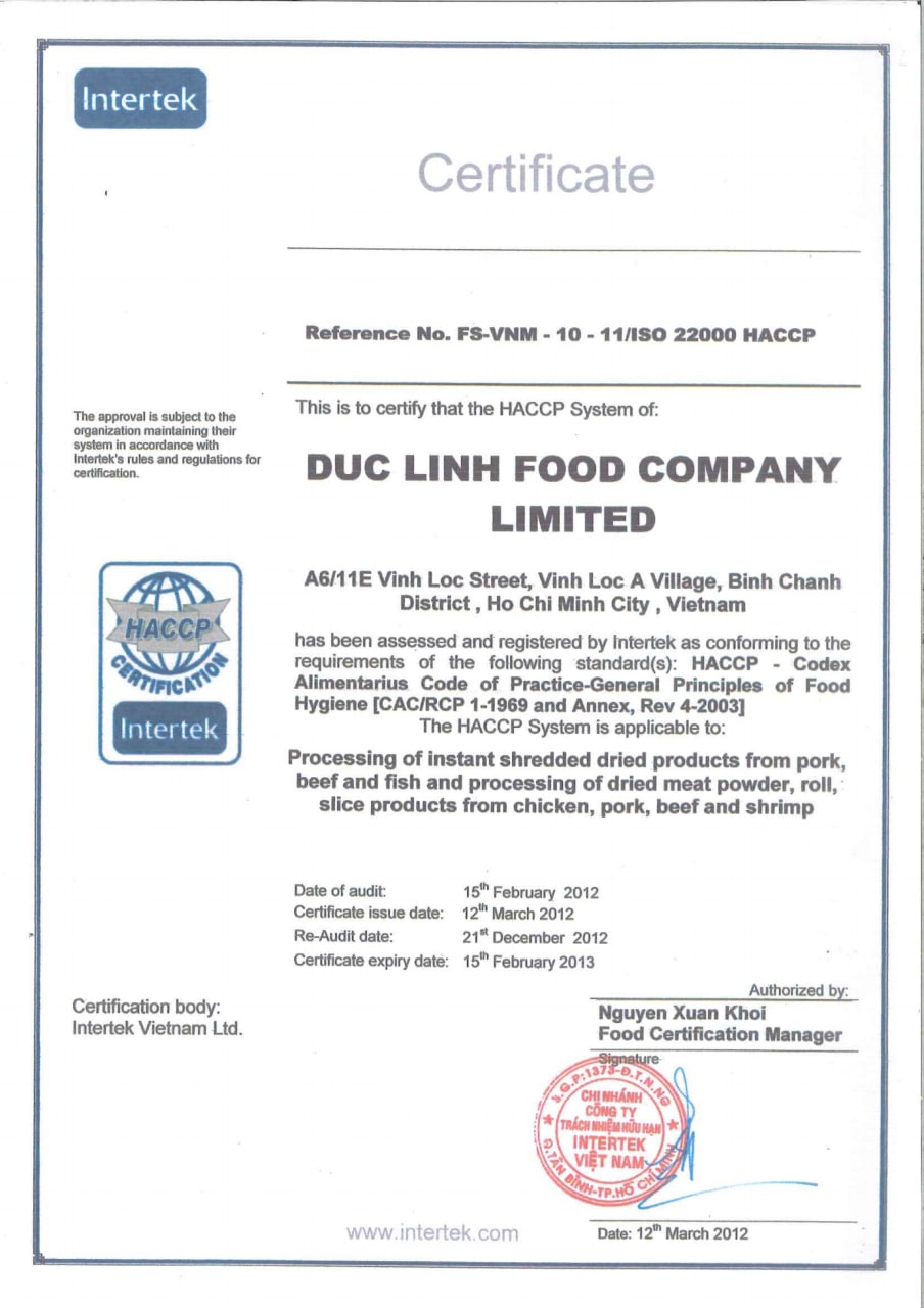 Certificate name